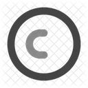 C Alphabet Letter Icon