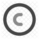 C Alphabet Letter Icon