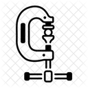 C Klemme G Klemme Schraubstock Icon
