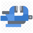 Klemme Schraubstock Werkzeug Icon