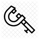 Lineal Massstab Mass Icon