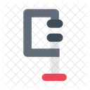 C Klemme Klemme Druck Icon