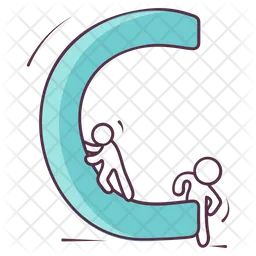 C Letter  Icon