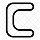 C letter  Icon