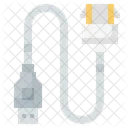 C Pin Cable  Icon
