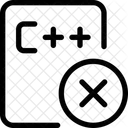 C plus plus eliminar archivo  Icon