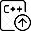 C plus plus Datei nach oben  Symbol