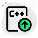 C plus plus Datei nach oben  Symbol