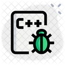 C Plus Plus File Bug  Icon