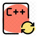 C plus plus Datei wiederholen  Symbol