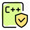 C Plus Plus File Shield  Icon