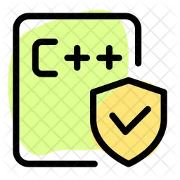 C Plus Plus File Shield  Icon