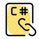 C-Sharp-Dateilink  Symbol