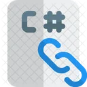 C-Sharp-Dateilink  Symbol