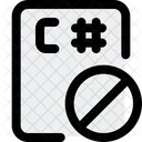 C Sharp File Banned Icon