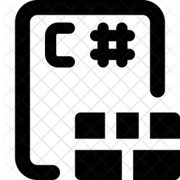 C Sharp File Blur  Icon