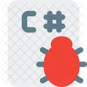 C Sharp File Bug  Icon