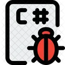 C Sharp File Bug Icon