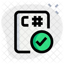 C Sharp File Check  Icon