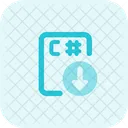 C Sharp File Download  Icon