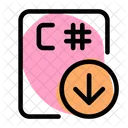 C Sharp File Download  Icon