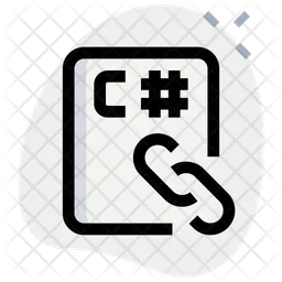 C Sharp File Link  Icon