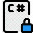 C Sharp File Lock Icon