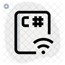 C Sharp File Network  Icon