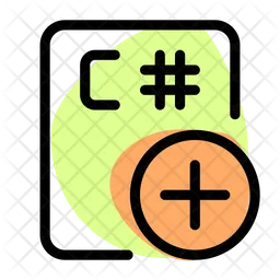 C Sharp File Plus  Icon