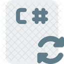 C Sharp File Repeat  Icône