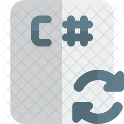 C Sharp File Repeat  Icon