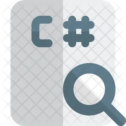 C Sharp File Search  Icon