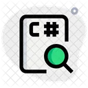C Sharp File Search  Icon