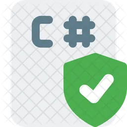 C Sharp File Shield  Icon