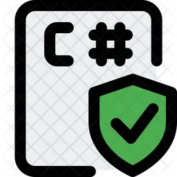 C Sharp File Shield  Icon