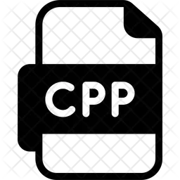 C Source Code File Icon - Download in Glyph Style