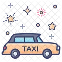 Cab Car Taxi Taxicab Icon
