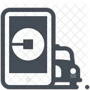 Mobile Application Taxi Symbol