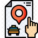 Pin Taxi Location Passenger Location Icon