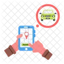 Cab Location  Icon