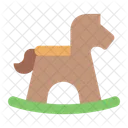 Caballo Balancin Juguete Para Bebe Caballo De Madera Icono