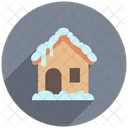 Cabana Nieve Invierno Icono