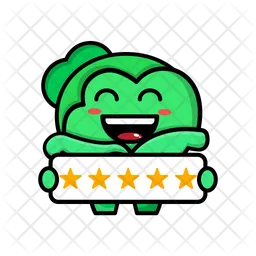 Cabbage With Five Stars  Icon