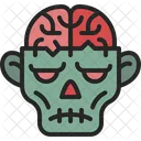 Zumbi Cabeca Cerebro Icon