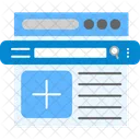 Cabecalho Web Design Cabecalho Do Site Ícone