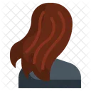 Cabelo sedoso  Ícone