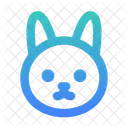 Cabeza de conejo  Icono
