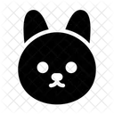 Cabeza de conejo  Icono
