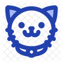 Cabeza De Gato Hembra Gato Mascota Icono