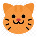 Cabeza de gato  Icono